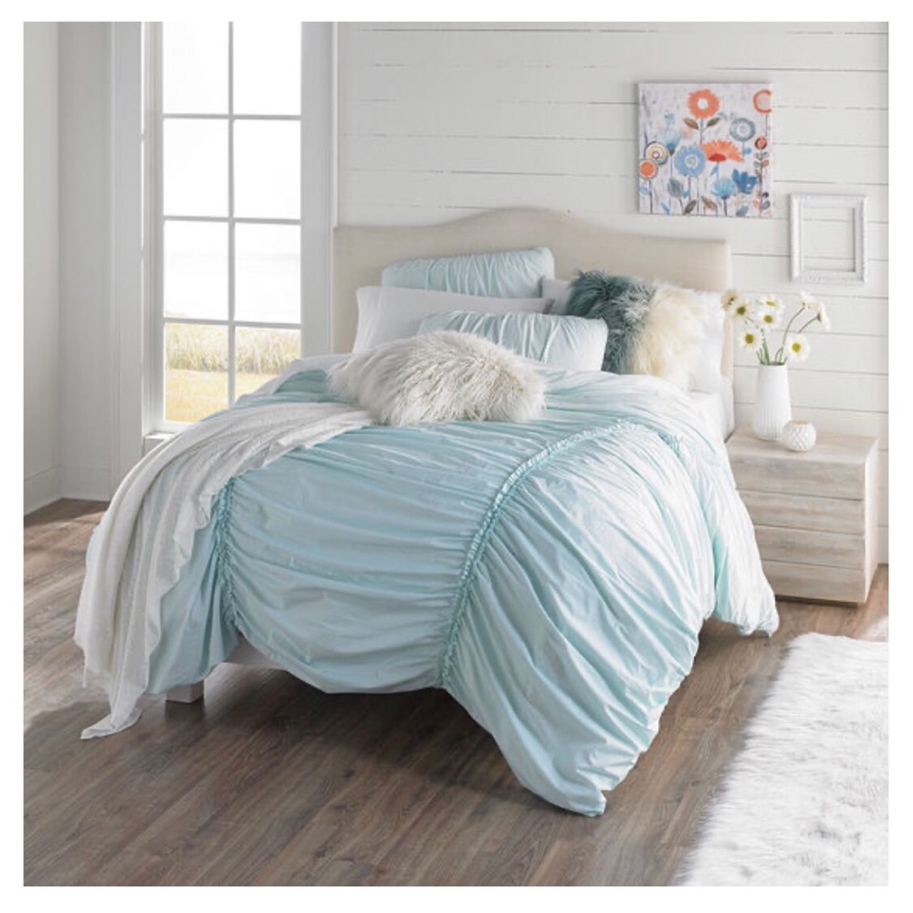VCNY Home Full/Queen Duvet Starter Kit; Bella Blue